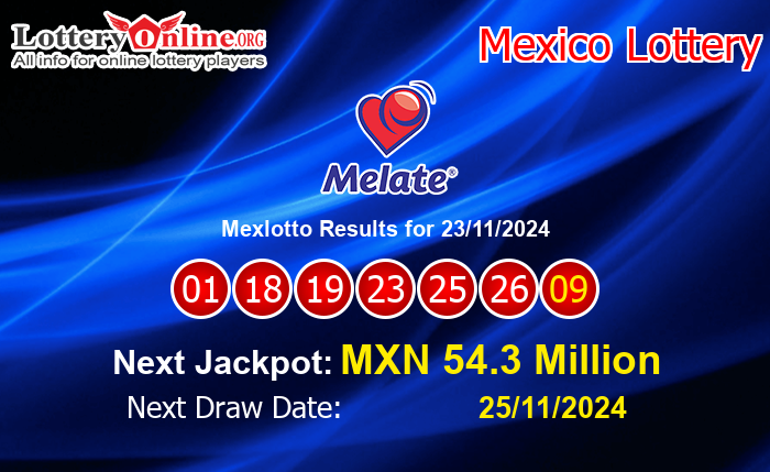 LatestMexlotto Results