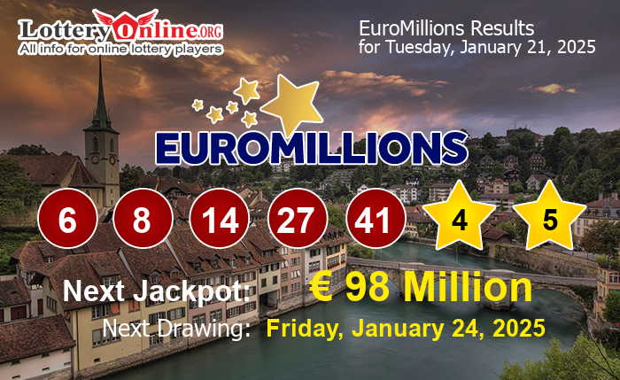 EuroMillions Winning Numbers