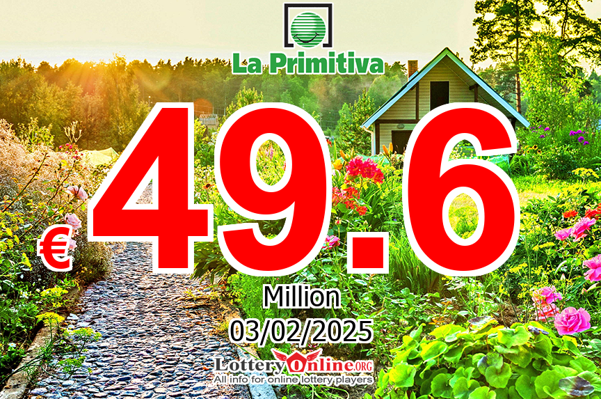 Lottery Fever – La Primitiva Jackpot Up To € 49.6 Million Euro this Monday, February 3, 2025