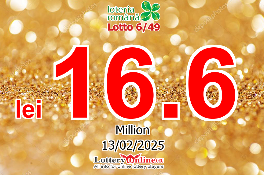 Loto 6/49 results for 02/09/25: Jackpot raises to lei 16.6 Million RON