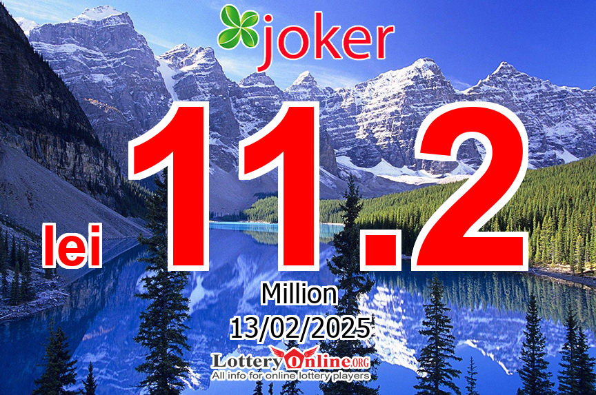 Joker jackpot jumps to lei 11.2 Million RON on Feb. 9, 2025