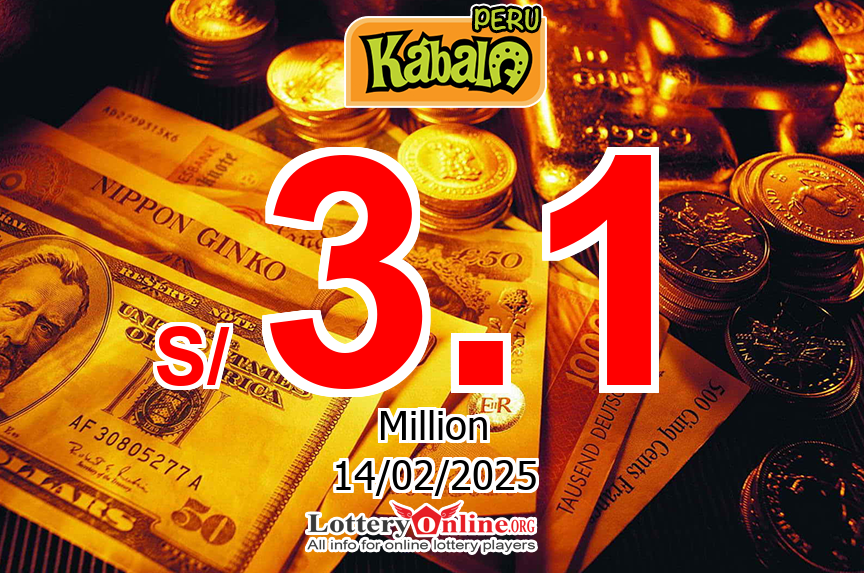 Result of Kabala on Feb. 12, 2025: Jackpot is S/ 3.1 Million PEN now