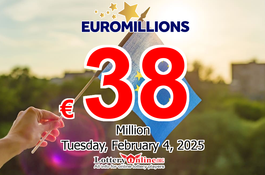 EuroMillions is now up to €38 million for the next Tuesday’s drawing (02/04/25)