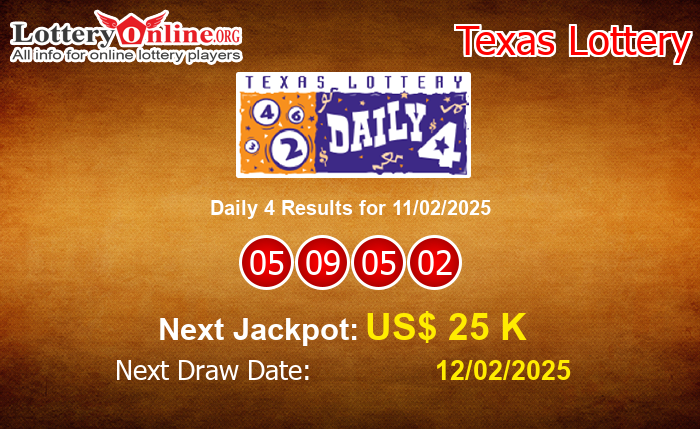 LatestDaily 4 Results