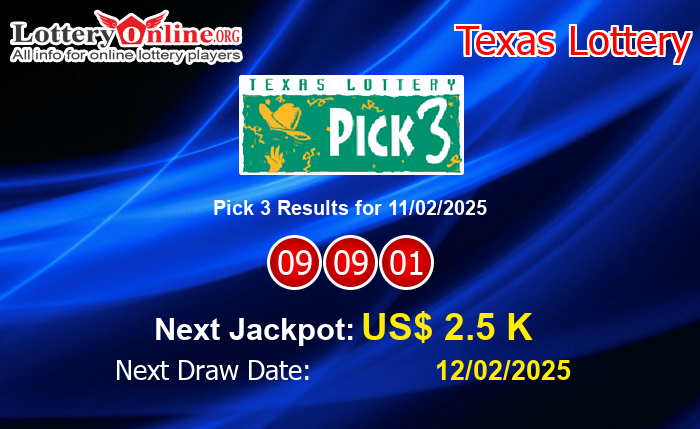 LatestPick 3 Results