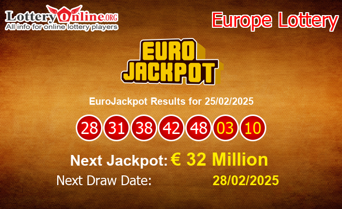 LatestEuroJackpot Results