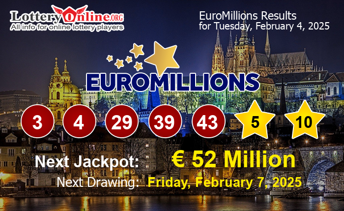 EuroMillions Winning Numbers