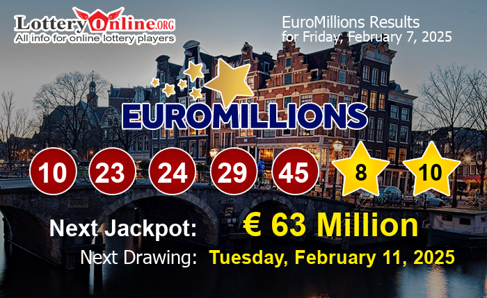 EuroMillions Winning Numbers