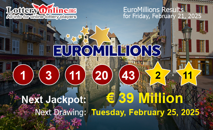 EuroMillions Winning Numbers