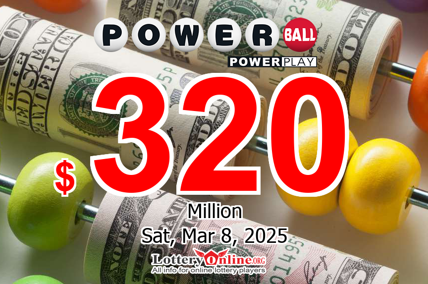 No winner today, Mar. 5, 2025 – Powerball jackpot increases to $320 million