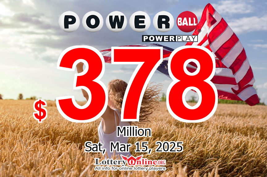 03/12/25: Two new millionaires; Powerball jackpot climbs to $378 million