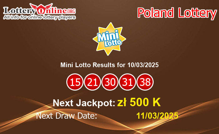 LatestMini Lotto Results