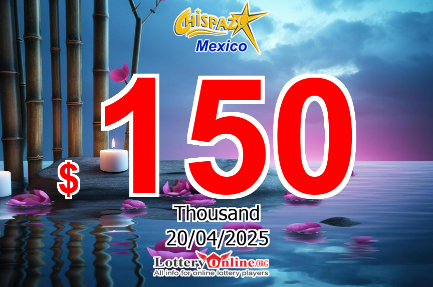 Result of Chispa Boom on Apr. 20, 2025: Jackpot is $ 150 K MXN now