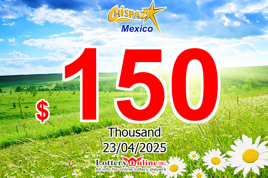 The result of Chispa Boom lottery on Apr. 23, 2025 – Jackpot is $ 150 K MXN