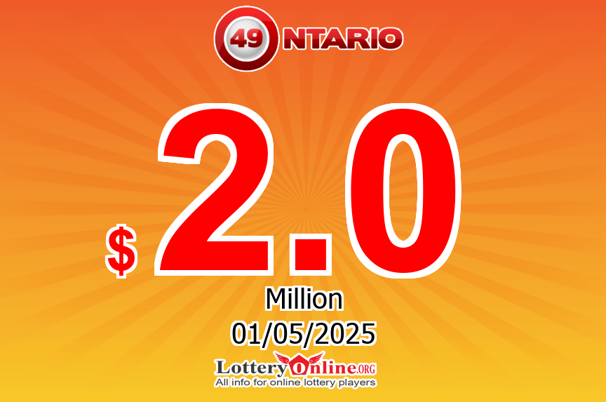 Ontario 49 jackpot jumps to $ 2 Million CAD on Apr. 27, 2025