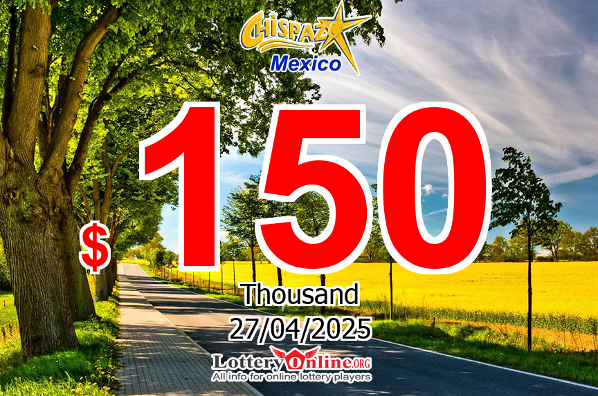Chispa Boom jackpot jumps to $ 150 K MXN on Apr. 27, 2025