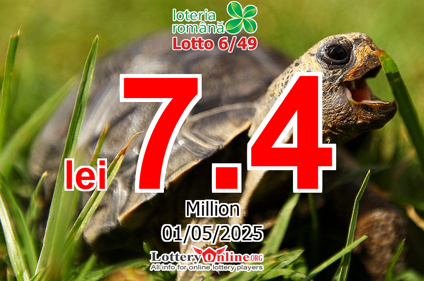 The result of Loto 6/49 lottery of Romania on Apr. 27, 2025