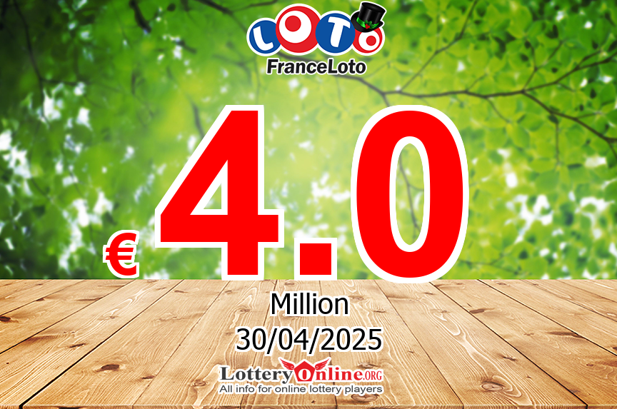 The result of Loto of France on Mon, Apr 28, 2025
