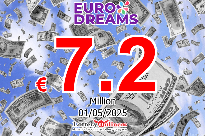 EuroDreams Winning Numbers Results for 04/28/25: Jackpot is € 7.2 Million Euro