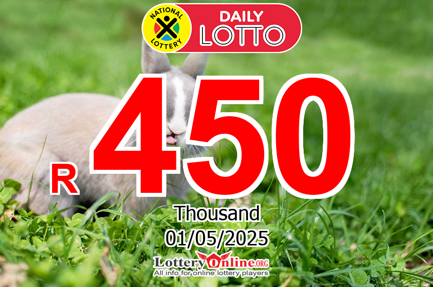 It’s amazing, R 500 K ZAR jackpot of Daily Lotto lottery found the owner on Apr. 30, 2025