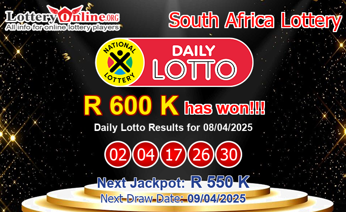 Kết Quả Xổ Số Daily Lotto