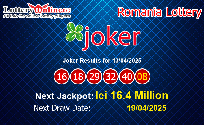 LatestJoker Results