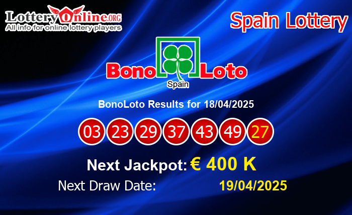 LatestBonoLoto Results