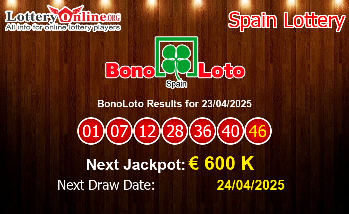LatestBonoLoto Results