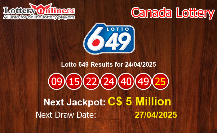 LatestLotto 649 Results