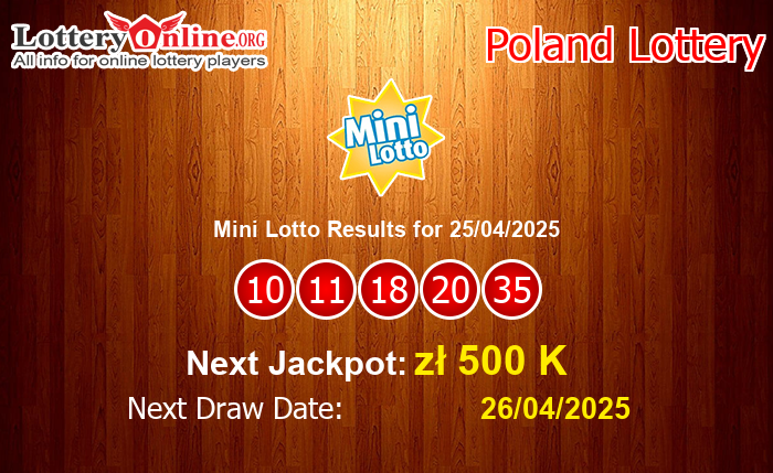 LatestMini Lotto Results
