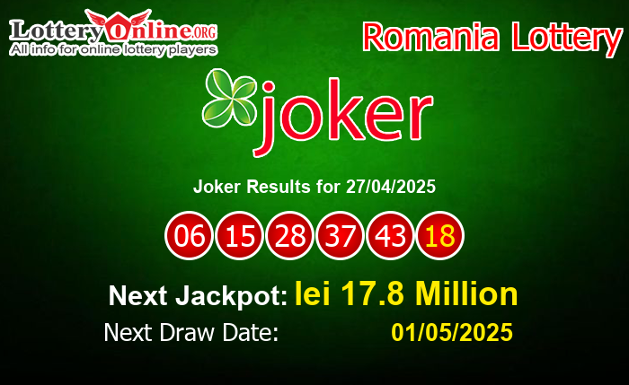 LatestJoker Results
