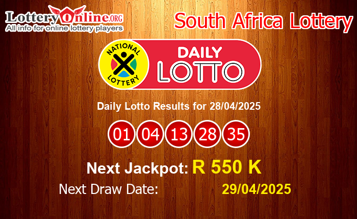 LatestDaily Lotto Results