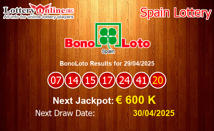 LatestBonoLoto Results