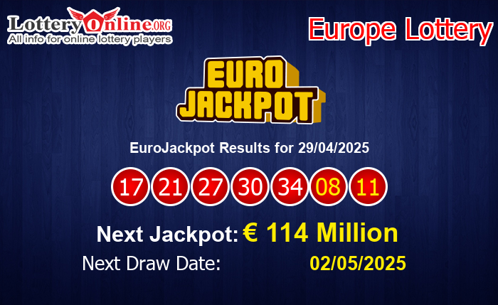LatestEuroJackpot Results
