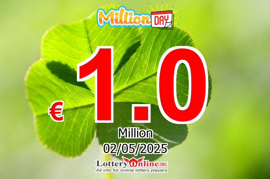 The result of MillionDAY of Italy on Thu, May 1, 2025