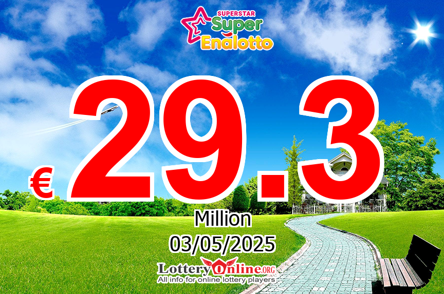 Nobody won jackpot, SuperStar Climbs To € 29.3 Million Euro For The Next drawing, 05/03/25