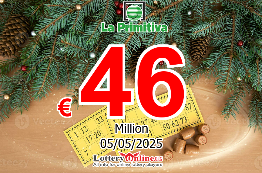 La Primitiva results for May. 3, 2025 – € 46 Million Euro Jackpot is waiting for the owner