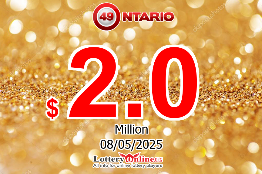 The result of Ontario 49 lottery of Canada on May. 4, 2025