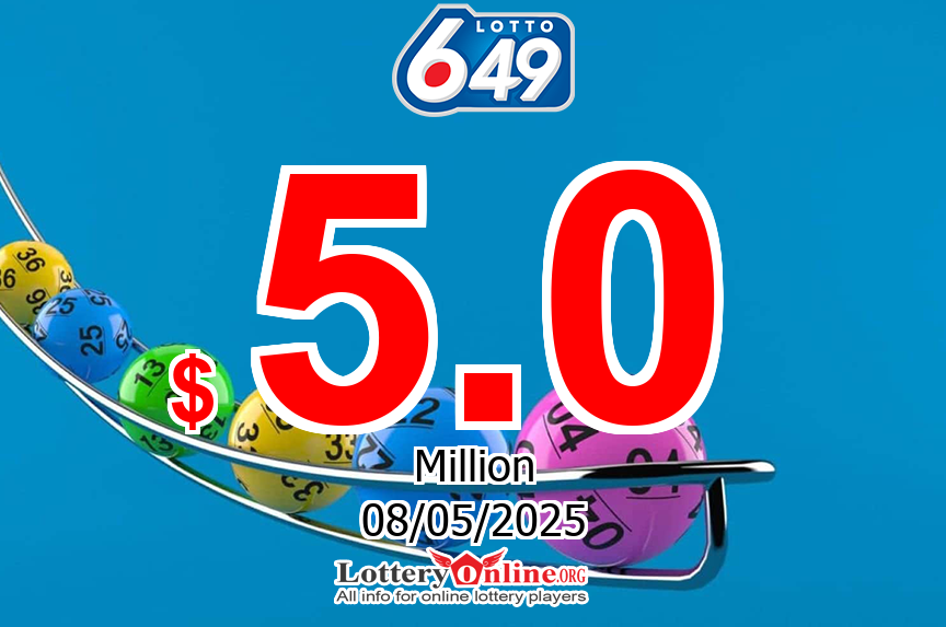 The result of Lotto 649 lottery of Canada on May. 4, 2025
