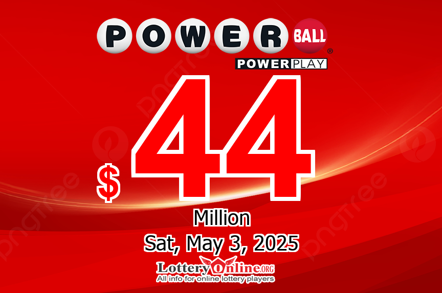 Powerball Winning Numbers Results for 04/30/25: Jackpot is $44 million