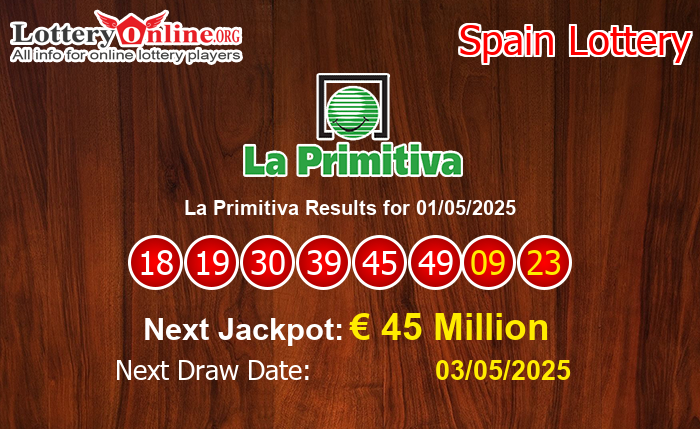 LatestLa Primitiva Results