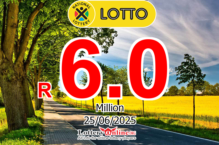 R 35 Million ZAR Lotto jackpot found out the owner on Jun. 21, 2025