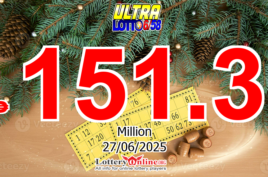 The result of Ultra Lotto lottery of Philippines on Jun. 24, 2025