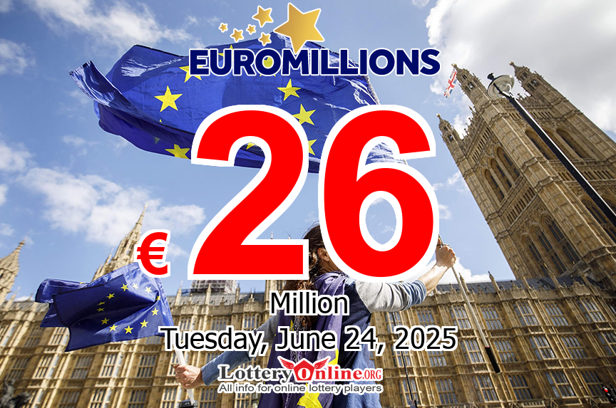 EuroMillions results for Jun. 20, 2025; jackpot worth €26 million