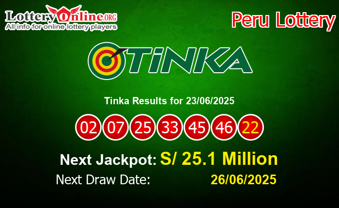 LatestTinka Results