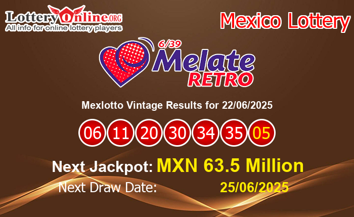 LatestMexlotto Vintage Results
