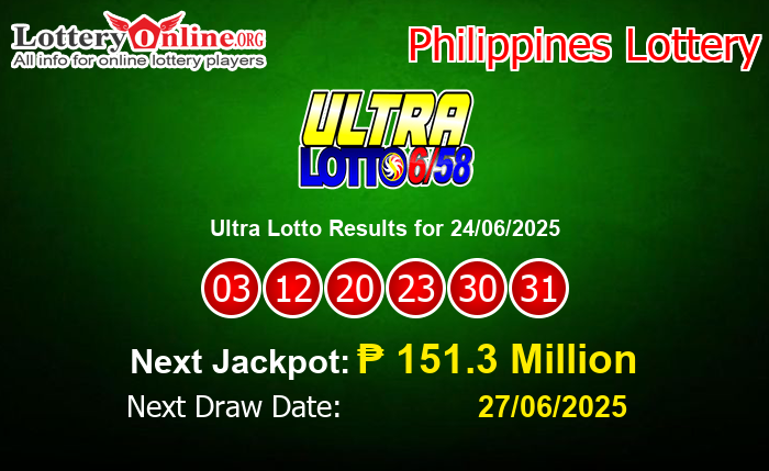 LatestUltra Lotto Results