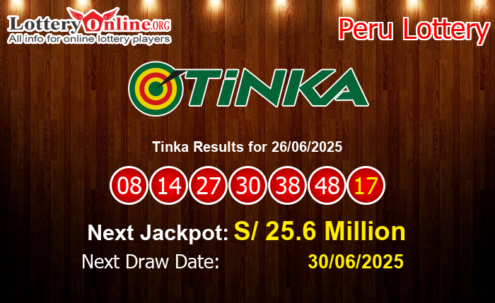 LatestTinka Results