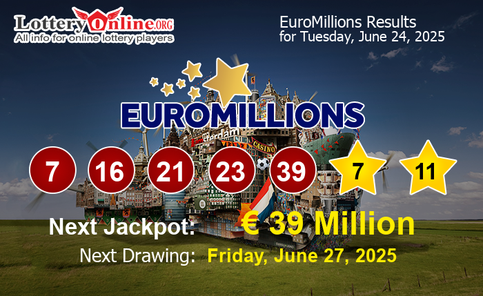 EuroMillions Winning Numbers
