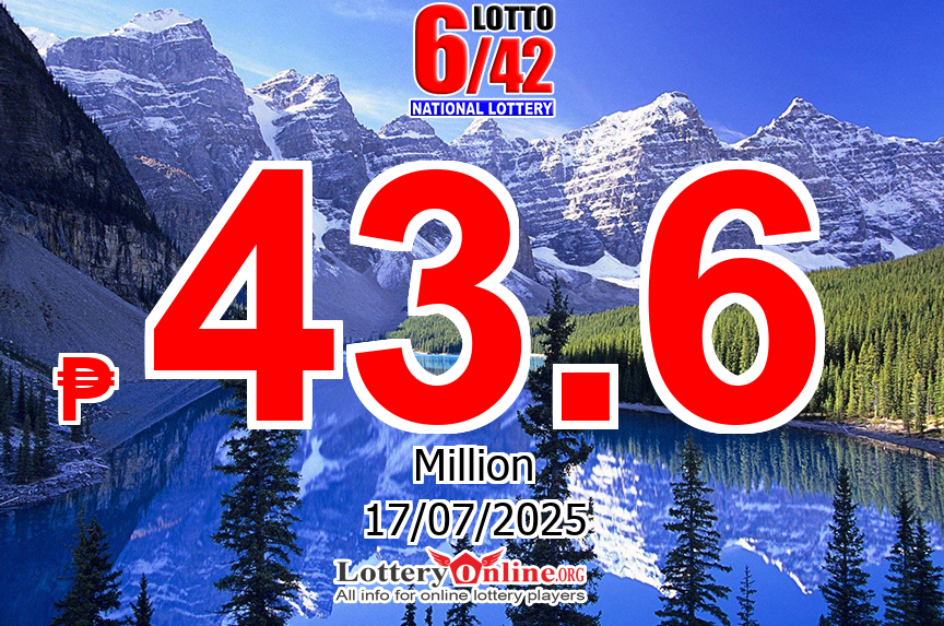 Lotto results of Jul. 15, 2025; Jackpot is ₱ 43.6 Million PHP